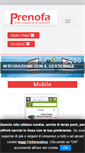 Mobile Screenshot of prenofa.it